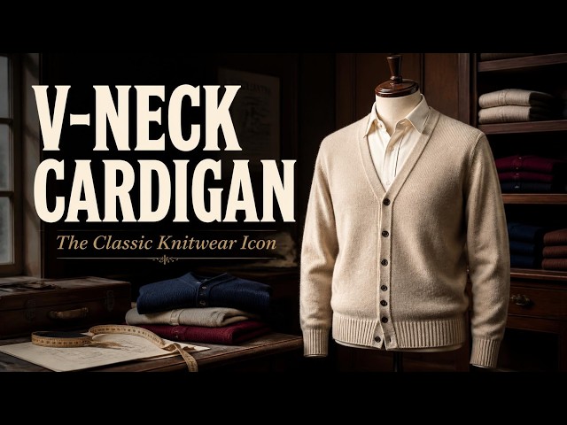 V-Neck Cardigan: The Classic Sweater That Never Went Out of Style