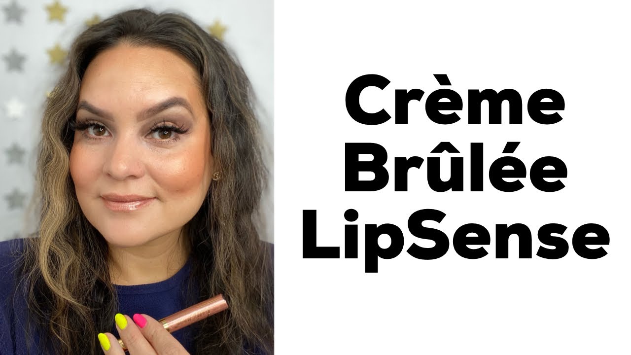 Crème brûlée LipSense Try on from Iced Neutrals collection, SeneGence YouTube