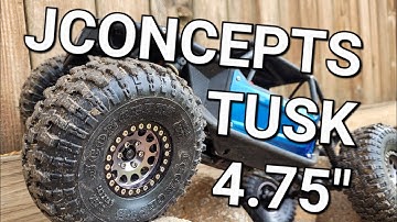 JConcepts Tusk 1.9 (4.75") Tires DESTROY My Course!!