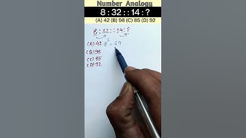 Number Analogy Reasoning Short Tricks | #reasoning short tricks #rrbntpc#rrb #ssccgl #rrbgd #sscchsl