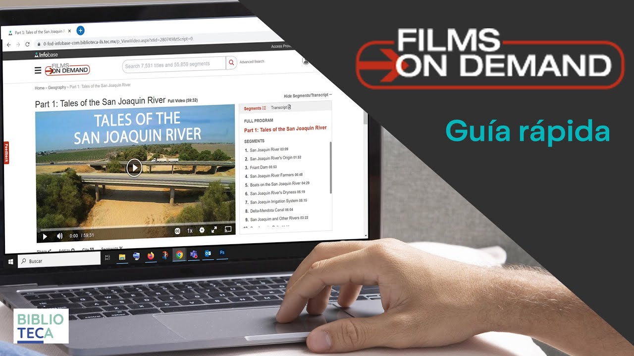 Films on Demand Guía rápida YouTube