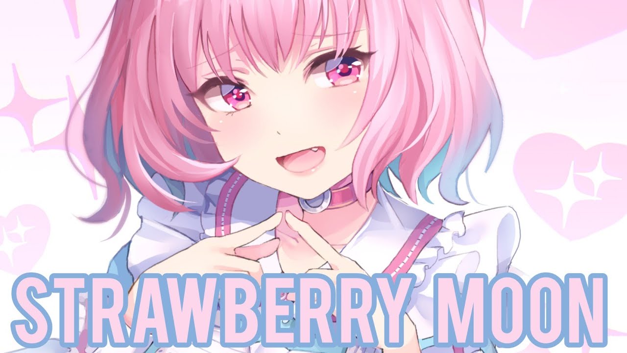 [Nightcore] IU strawberry moon (Lyrics) YouTube