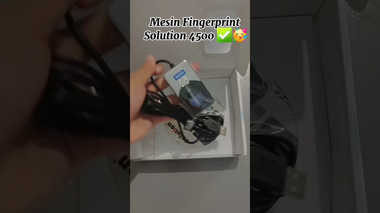 Efisiensi Absensi: Mesin Fingerprint Solution 4500 