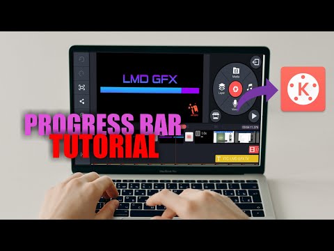 HOW TO MAKE YOUR OWN PROGRESS BAR #KINEMASTER #ANDROID