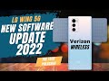 LG Wing Software Updates 2022 | Verizon Wireless | This Is A Winner !!