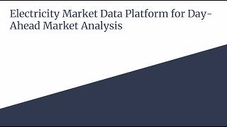 Electricity Market Data Platform | Big Blue Data Academy