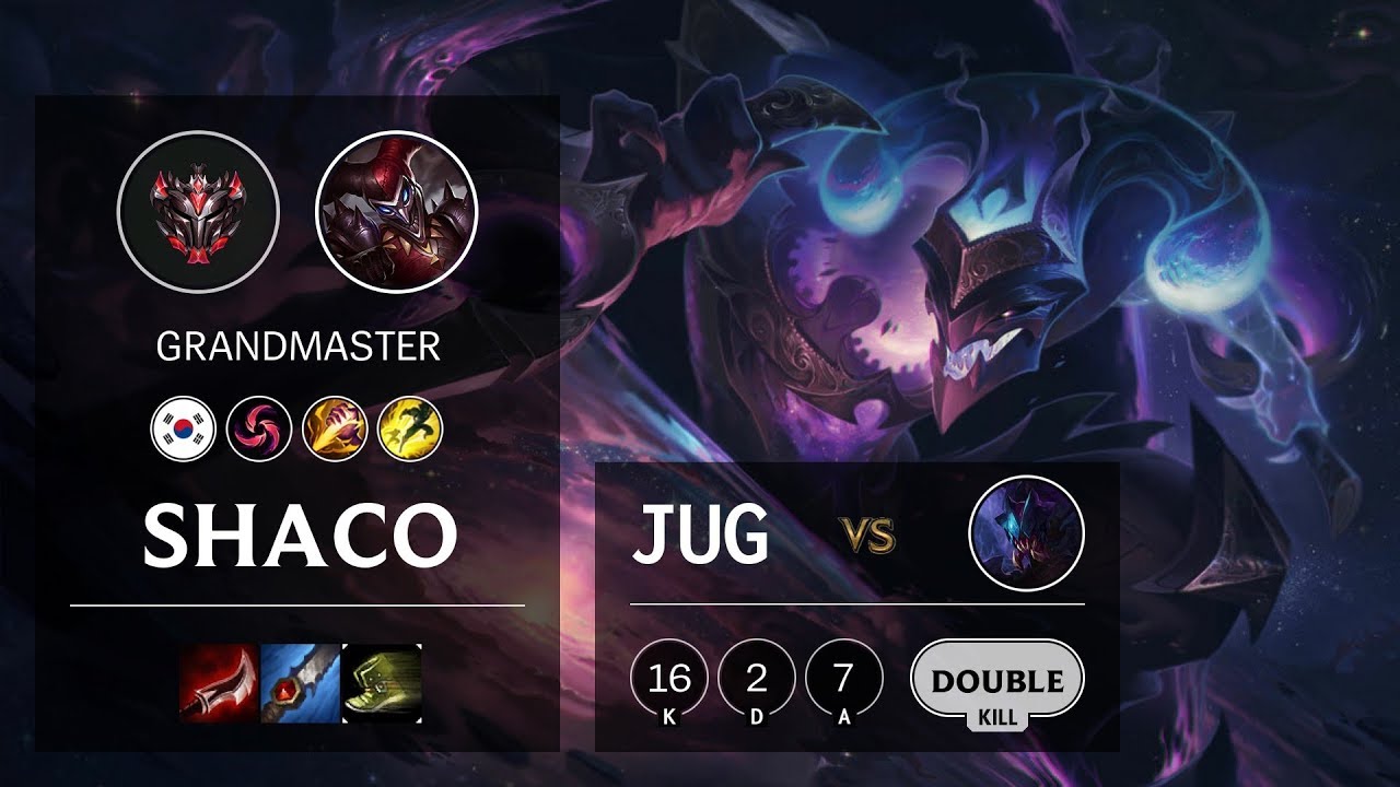 Shaco Jungle vs Rek'Sai - KR Grandmaster Patch 10.3