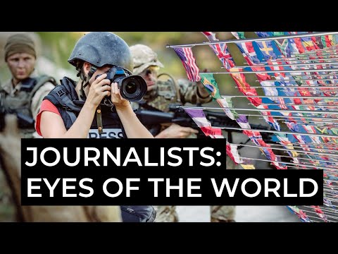 Foreign journalists in Ukraine. Ukraine in Flames #222