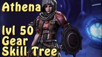 Borderlands: The Pre-Sequel | lvl 50  Athena | Gear & Skill Tree