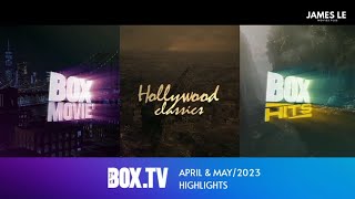 IntheBOX.TV Movies Network April & May/2023 Highlights (Movies Crazy Months)