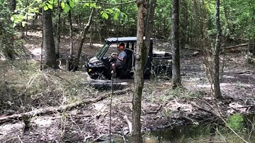 Can-Am Defender XMR- Quick walk thru the swamp