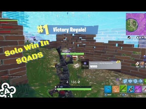 Fortnite Solo მოგება SQUAD _ში და ეპიკური სნაიპერ Kill (249m)