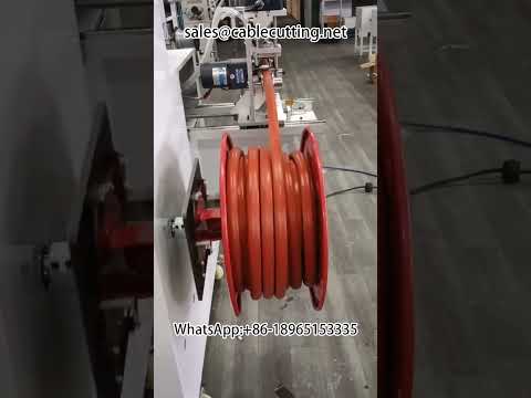 Automatic Meter Counting, Sorting, Cutting, and Rewinding Machine for Fire Hose