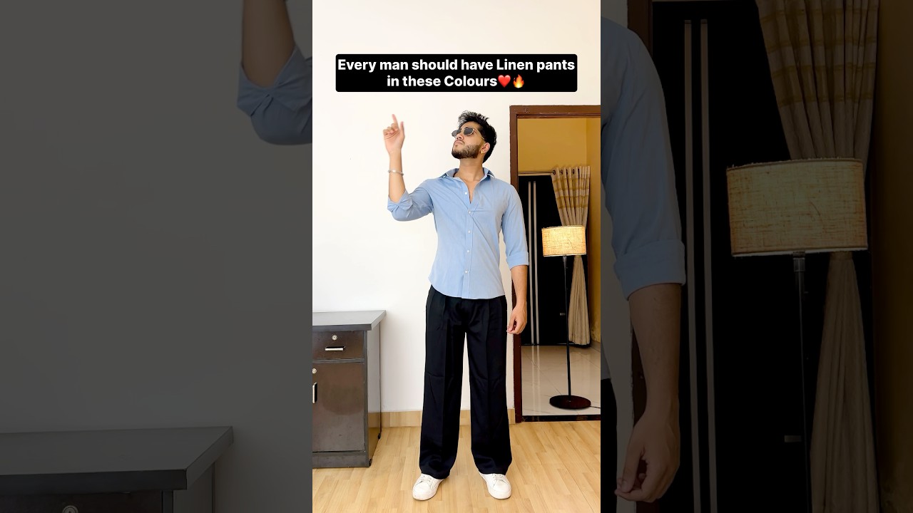 Every man should have these linen pants 