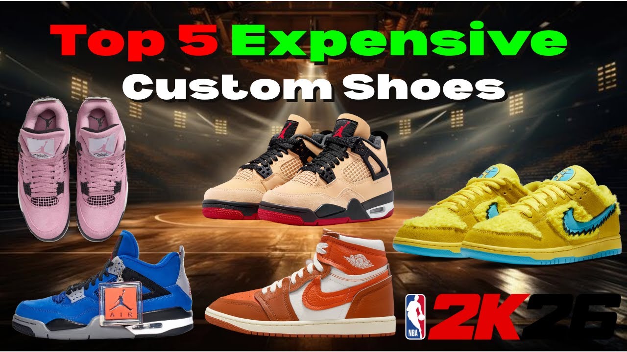 5 самых безумных моделей кроссовок, которые можно сделать в NBA 2K26! 🔥