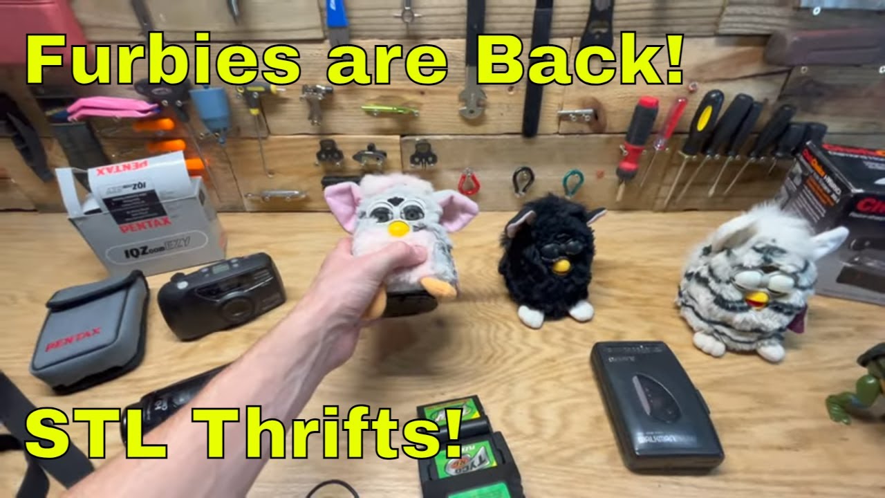 Thrifting Vintage Items at the St Louis Goodwill Bins! Thrifting to