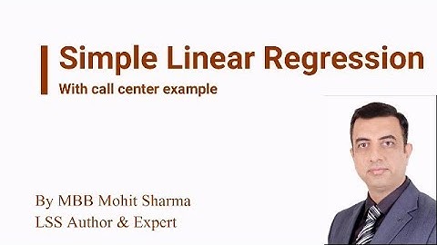 How to perform Simple Linear Regression?