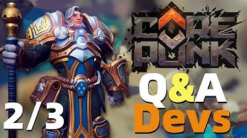 Corepunk Q&A Session With Developers Part 2/3 | New Heroes, UI, Grinding Confirmed, Battlegrounds
