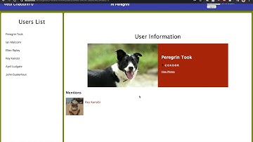 CS 142 -- Project 8 Demo