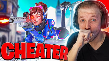 I Spectated DVA SNIPER CHEATER in Overwatch 2...