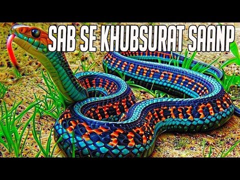 10 Most Beautiful Snakes In The World | Hindi-Urdu