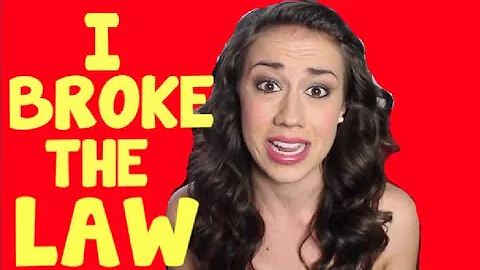 I BROKE THE LAW!!! | First Colleen's Corner