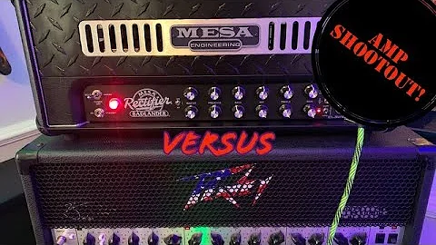 Peavey 6505+ vs. Mesa Boogie Badlander - Amp Shootout!
