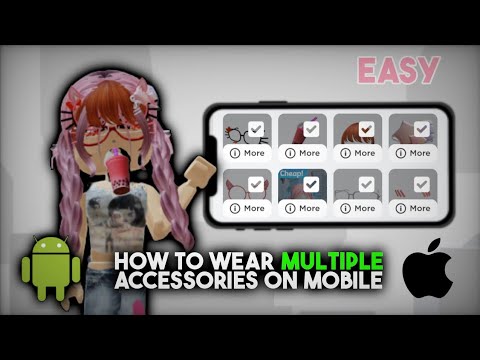 How to Wear MULTIPLE Face Accessories on Roblox (Mobile & PC) 