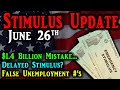Second Stimulus Check Update And Stimulus Package Update: $14 Billion Mistake | No Checks?