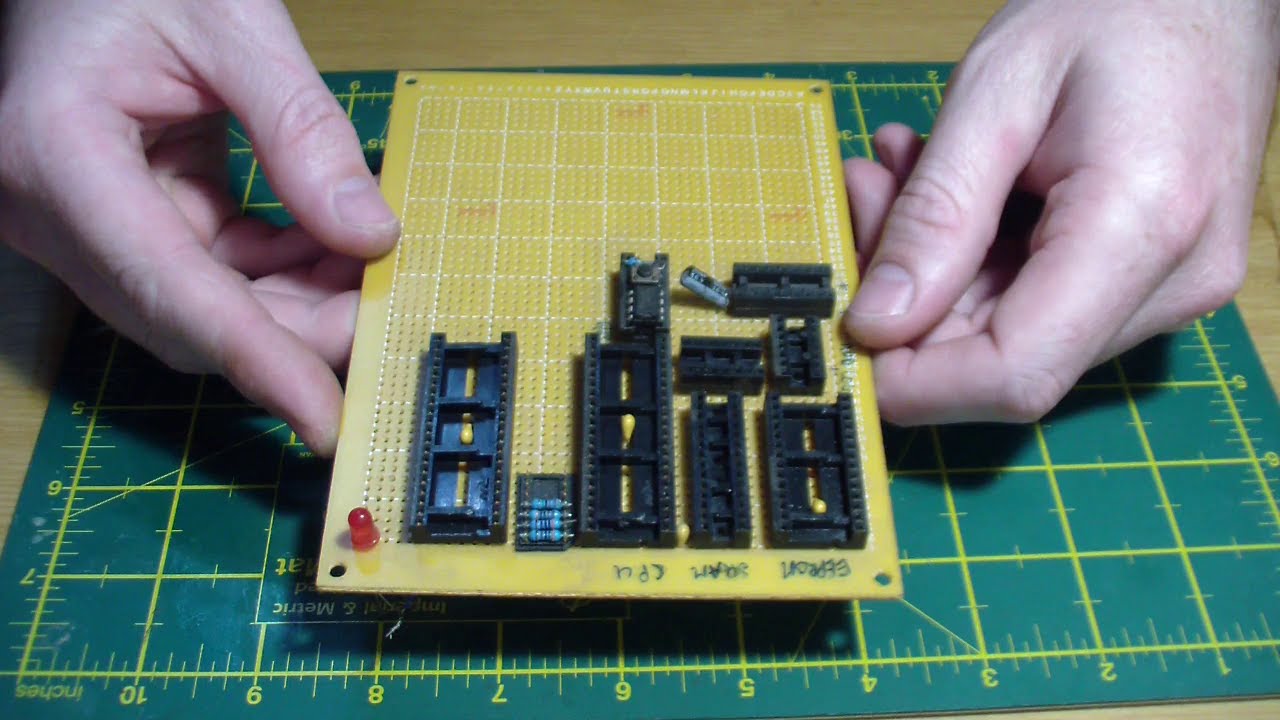 Wire Wrapped 6502 SBC - 8Bit Computer Time Lapse - YouTube