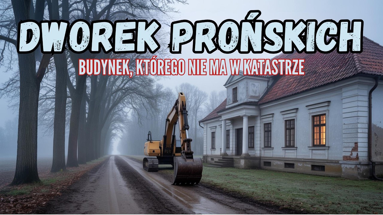Dworek Prońskich – budynek, którego nie ma w katastrze