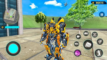 Jet Robot Car Transformation Game 2024 #7 - All level - Android Gameplay