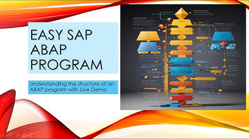 Simple and Basic SAP ABAP Program Structure understanding