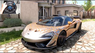 Mclaren 620R - Forza Horizon 5 - Steering Wheel Gameplay - Logitech G923
