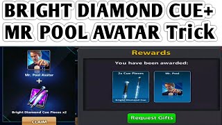 8 Ball Pool Diamond Rush Free Bright Diamond CUE+Mr Pool Avatar Free Diamond Trick