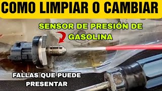 Cómo Limpiar Sensor Presión de Gasolina, Chevrolet Traverse, Acadia y Buick Enclave