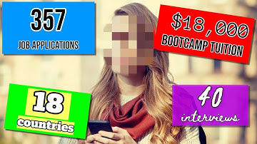 Coding bootcamp graduate rejected 350+ times in 18 countries || What