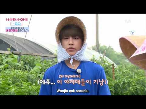 170803 Wanna One GO! 1. Bölüm - Romantik Sürüş vs Fasulye Toplama (Türkçe Altyazılı)