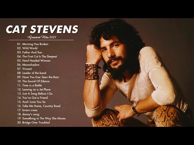 Cat Stevens Greatest Hits Full Album - Folk Rock And Country Collection 70's/80's/90's class=