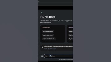 Use New Google Bard AI Chatbot