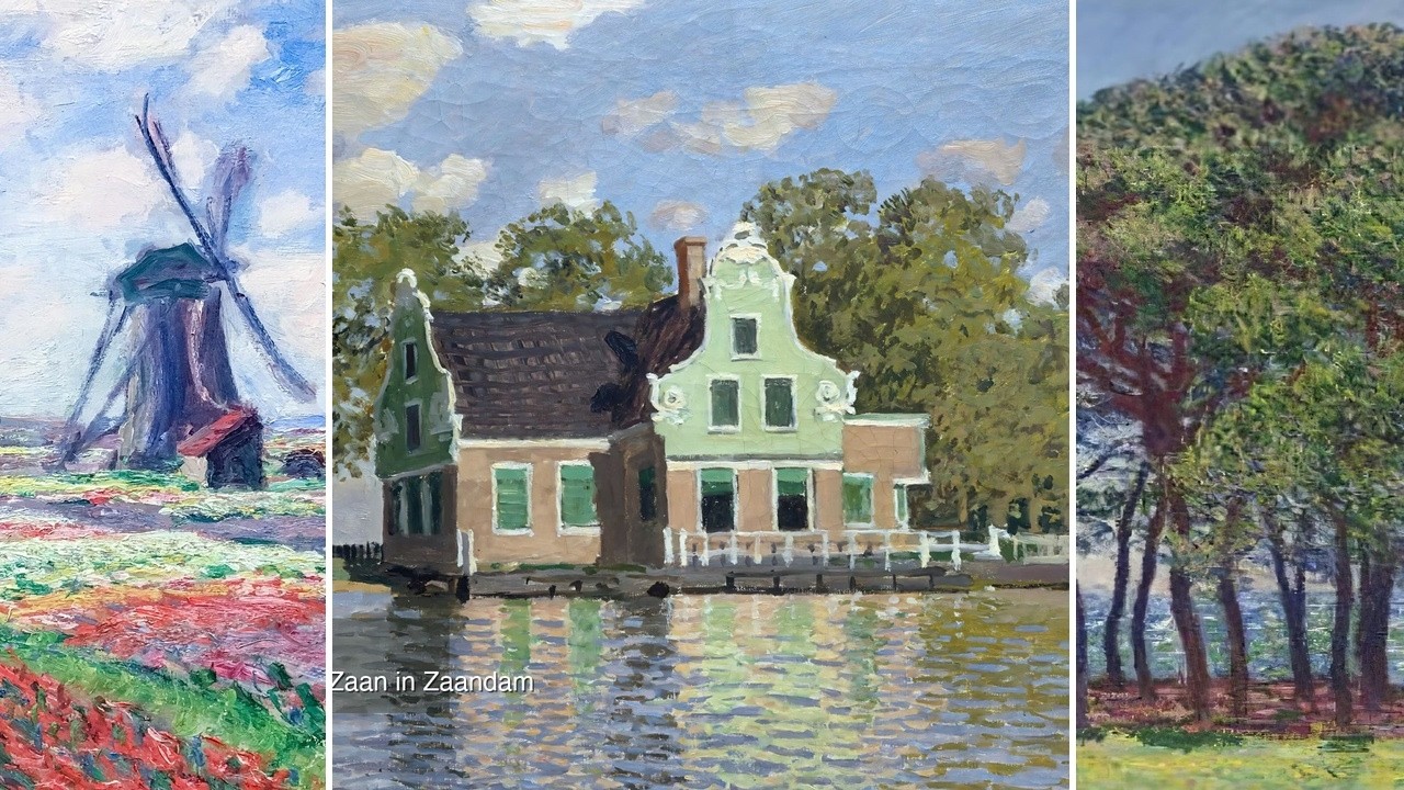 Claude Monet TV — Silent Art Gallery · October 5 Morning | The House on the River Zaa… & others