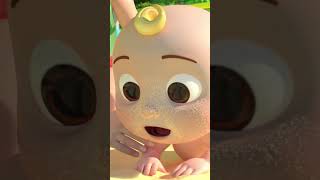 Baby Jj Plays Beach Volleyball