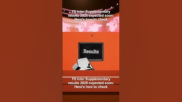 TS Inter Supplementary results 2025 expected soon: Here