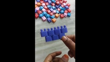 Alphabet A || Bullet blocks|| #buliding blocks #latest# kids#games    #kidsgames#entertainment