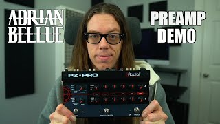 Radial PZ Pro Acoustic Preamp Demo and Overview
