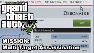Grand Theft Auto V (GTA 5) [Mission 25] Multi Target Assassination - Making Money