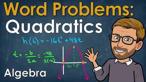 Solving Word Problems with Quadratics | Factoring, Formula & Graphs