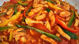 CÓMO HACER FAJITAS DE POLLO ¡Quedaron riquísimas!