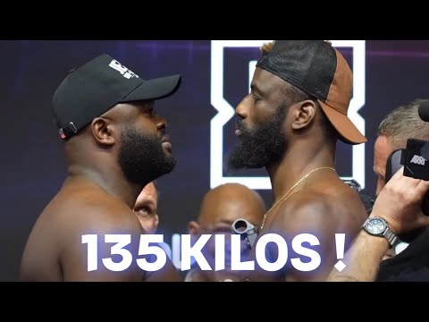 135 kg pour Martin Bakole ! Pesée Bakole vs Efe Ajagba ! Weigh in