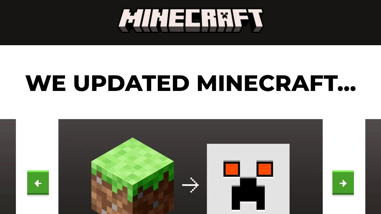 Petition to make this the new minecraft logo : r/gaming